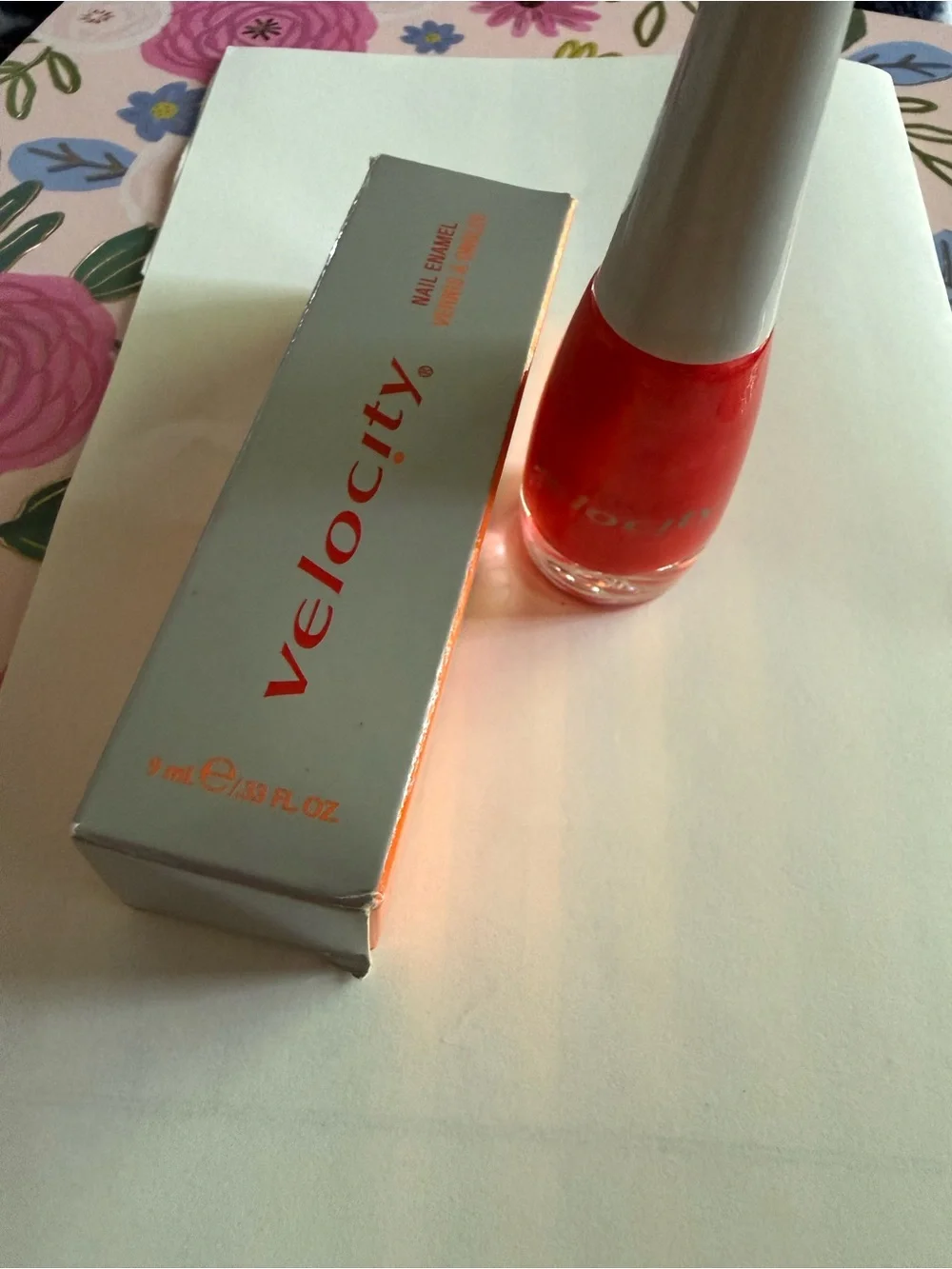 Mary Kay Velocity Nail Enamel Mango Spice NOS Vintage - Picture 2 of 6